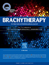 Brachytherapy杂志封面