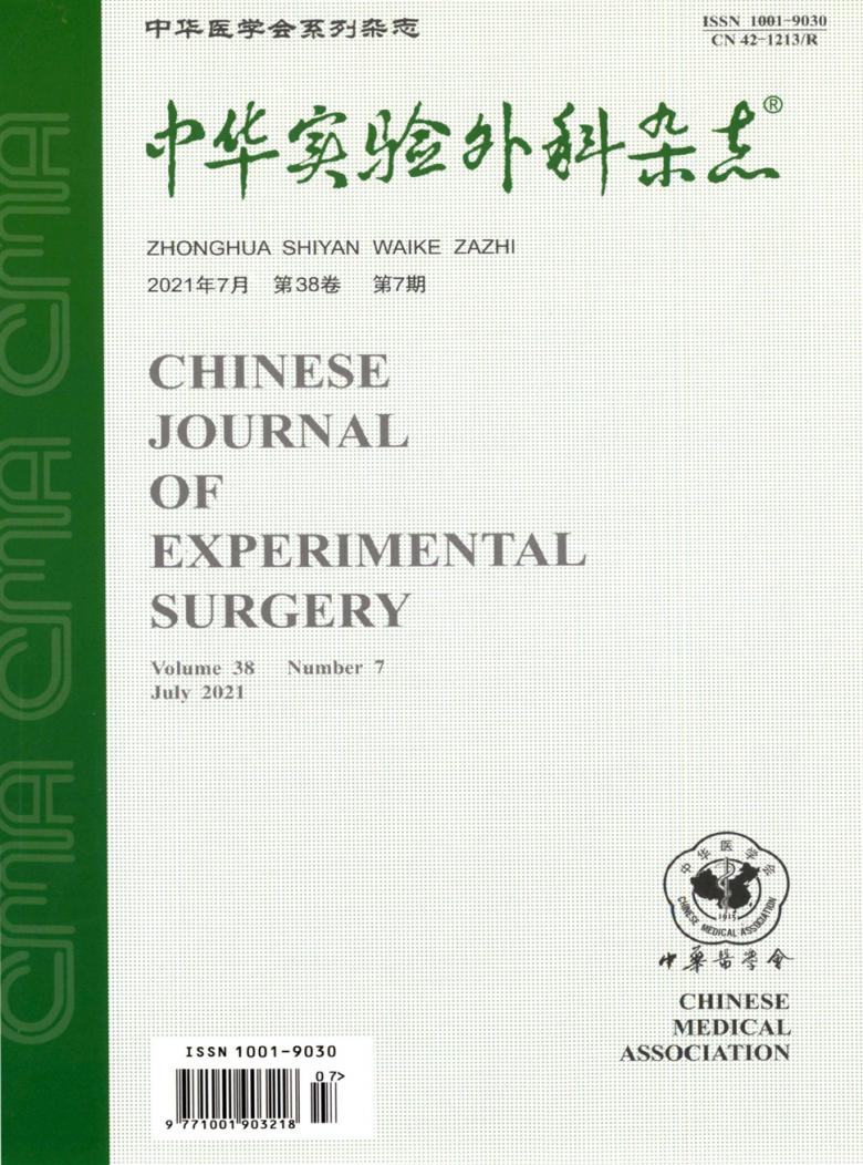 中华实验外科杂志封面
