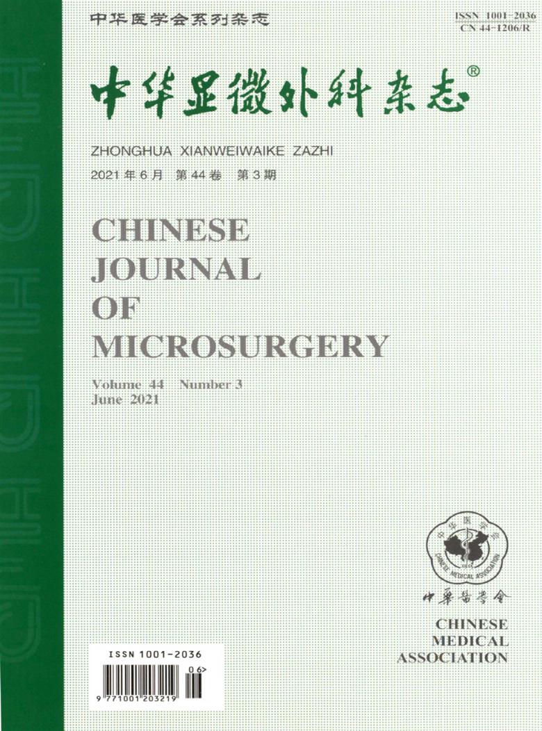 中华显微外科杂志封面