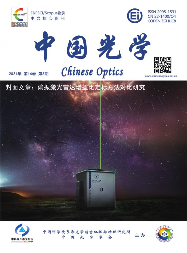 中国光学杂志封面