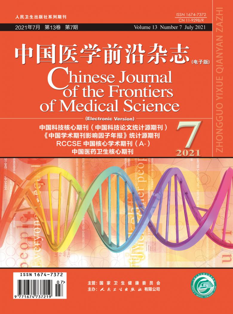 中国医学前沿杂志封面