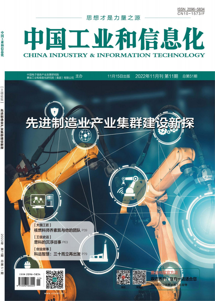 中国工业和信息化杂志封面