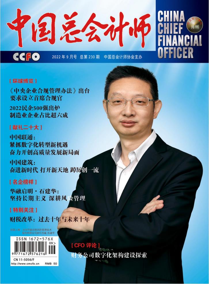 中国总会计师杂志封面