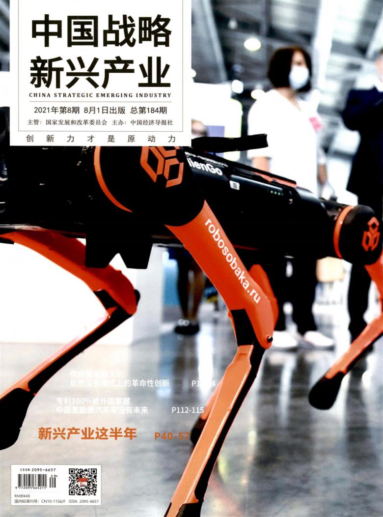 中国战略新兴产业杂志封面