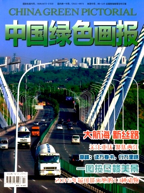 中国绿色画报杂志封面