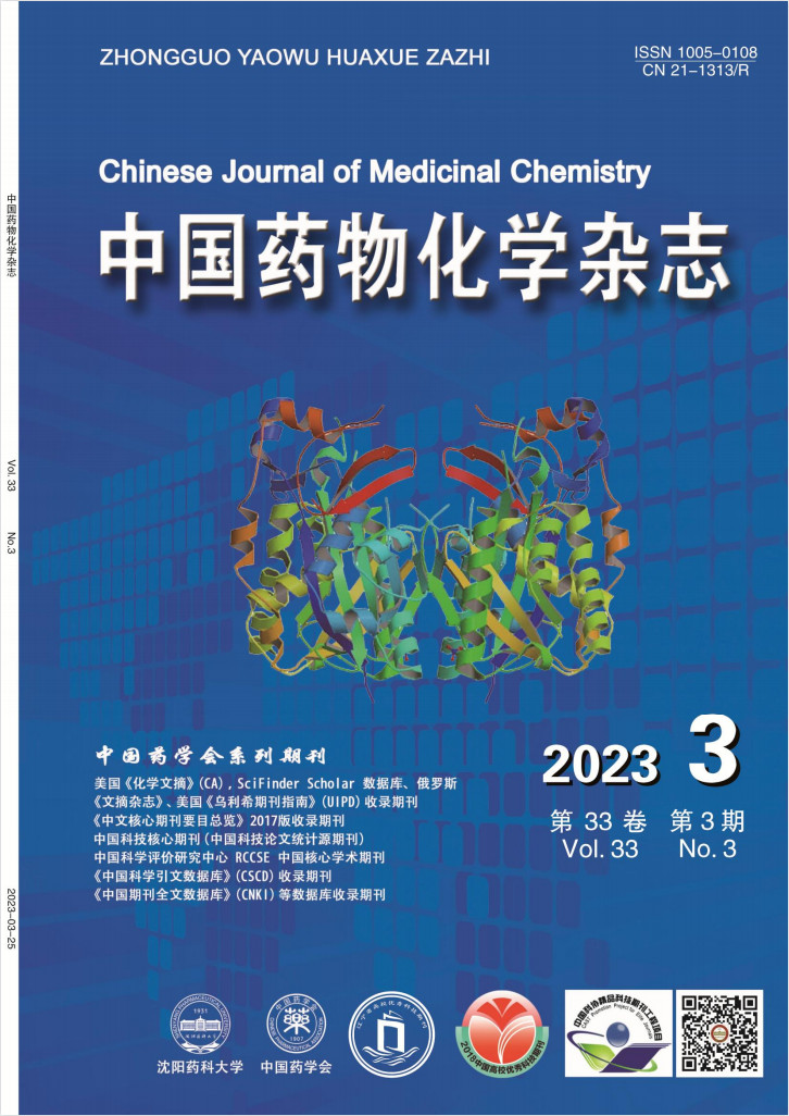 中国药物化学杂志杂志封面