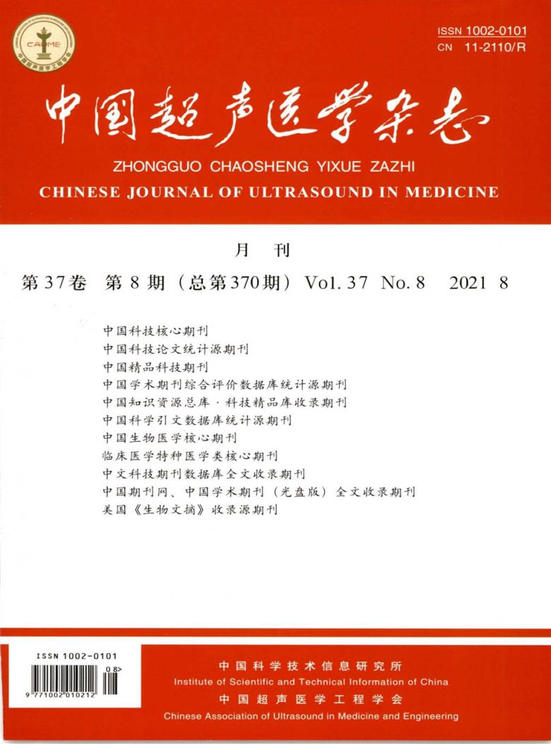中国超声医学封面
