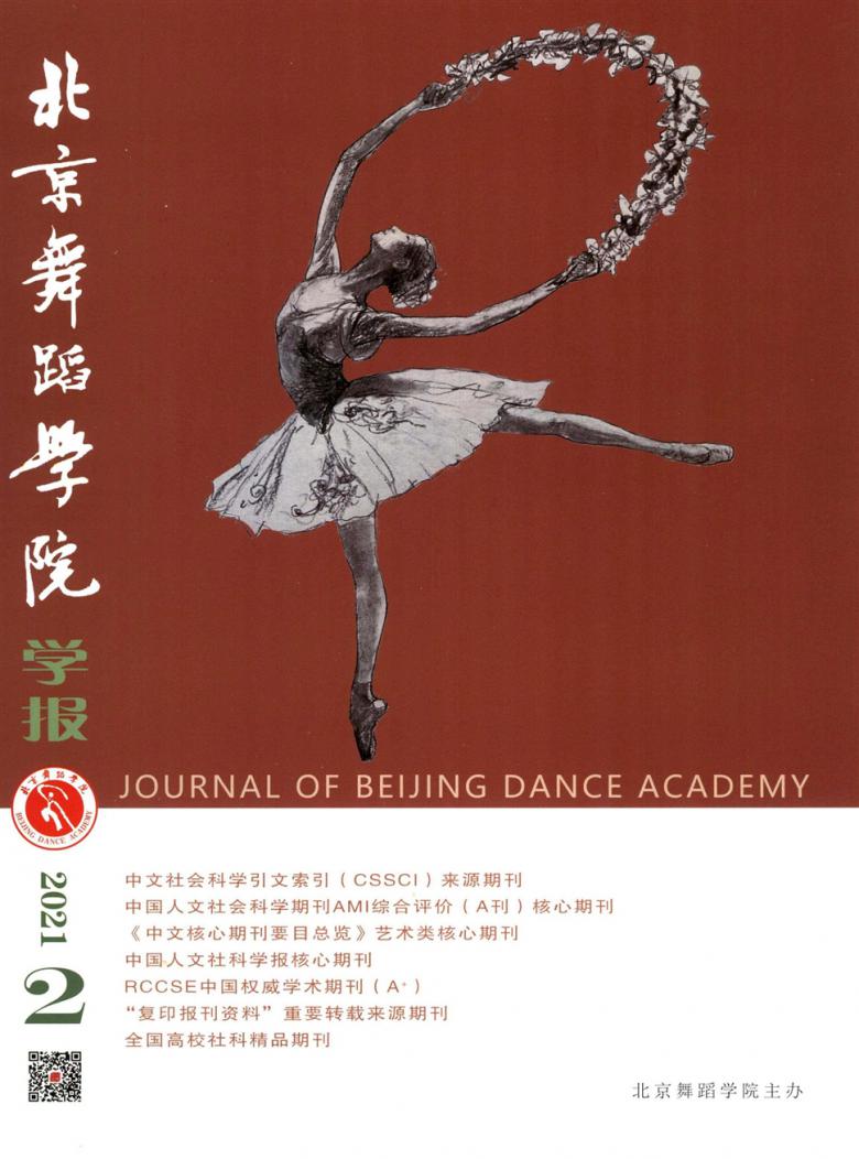 北京舞蹈学院学报封面