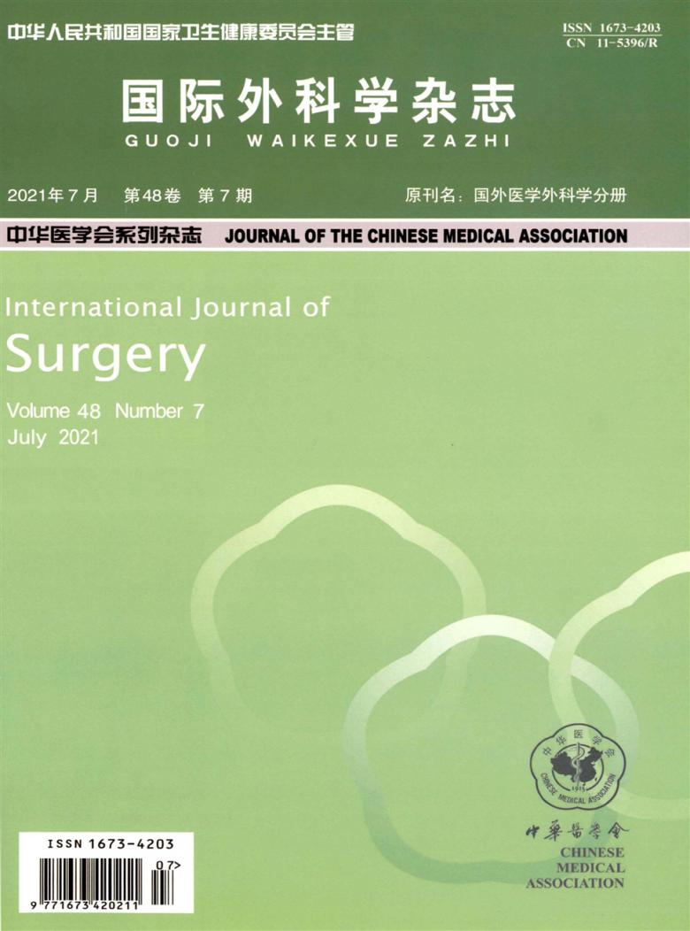 国际外科学封面