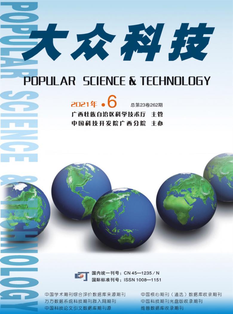 大众科技杂志封面
