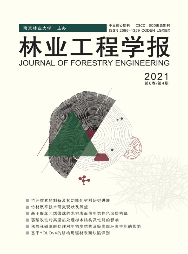 林业工程学报封面