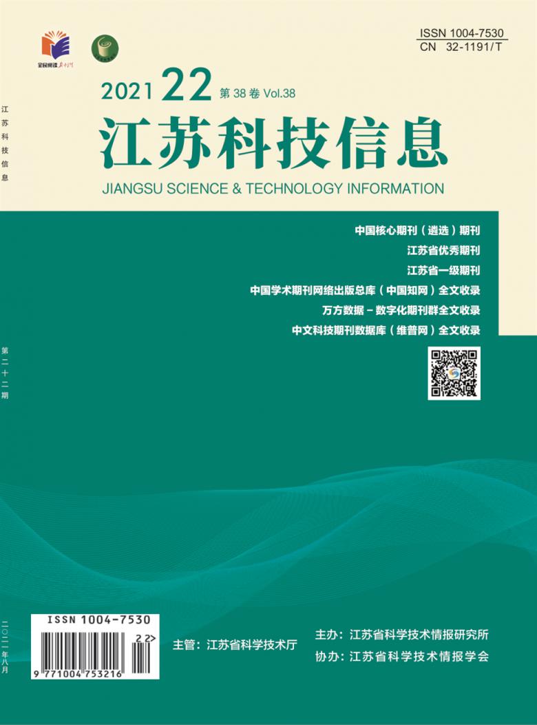 江苏科技信息封面