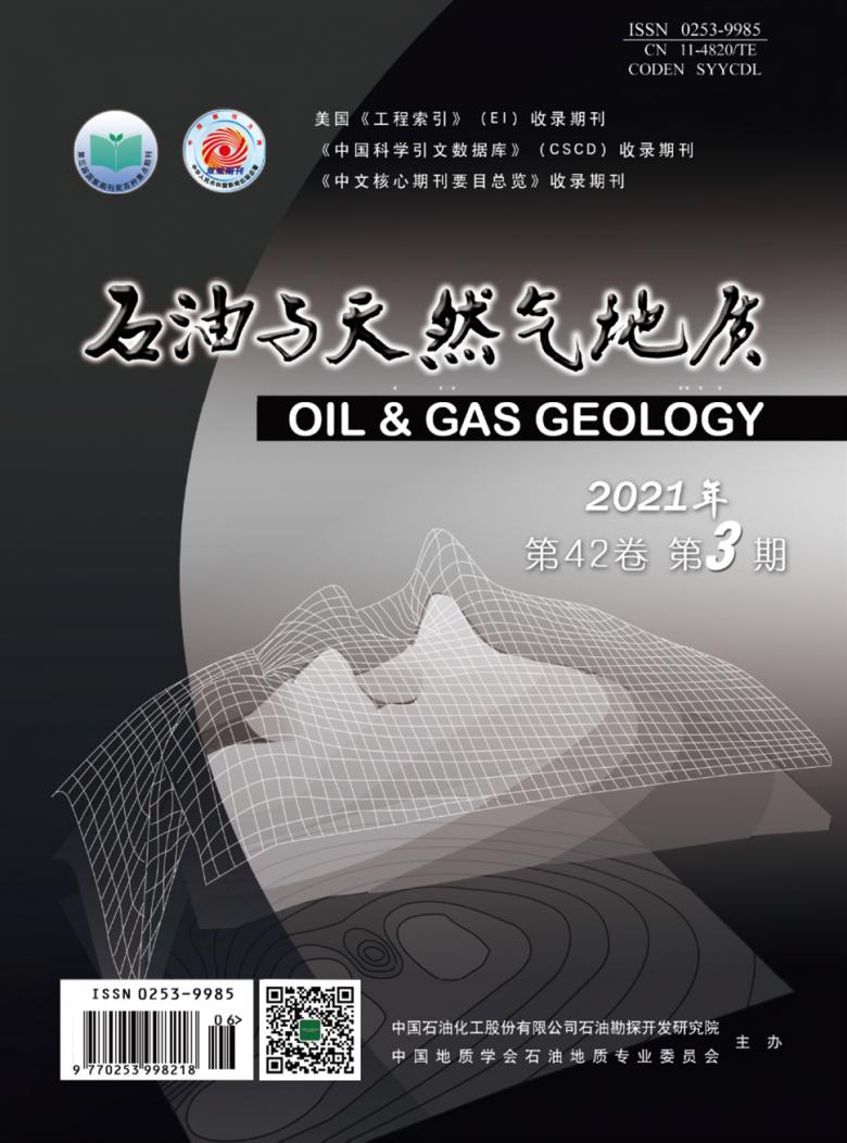 石油与天然气地质杂志封面