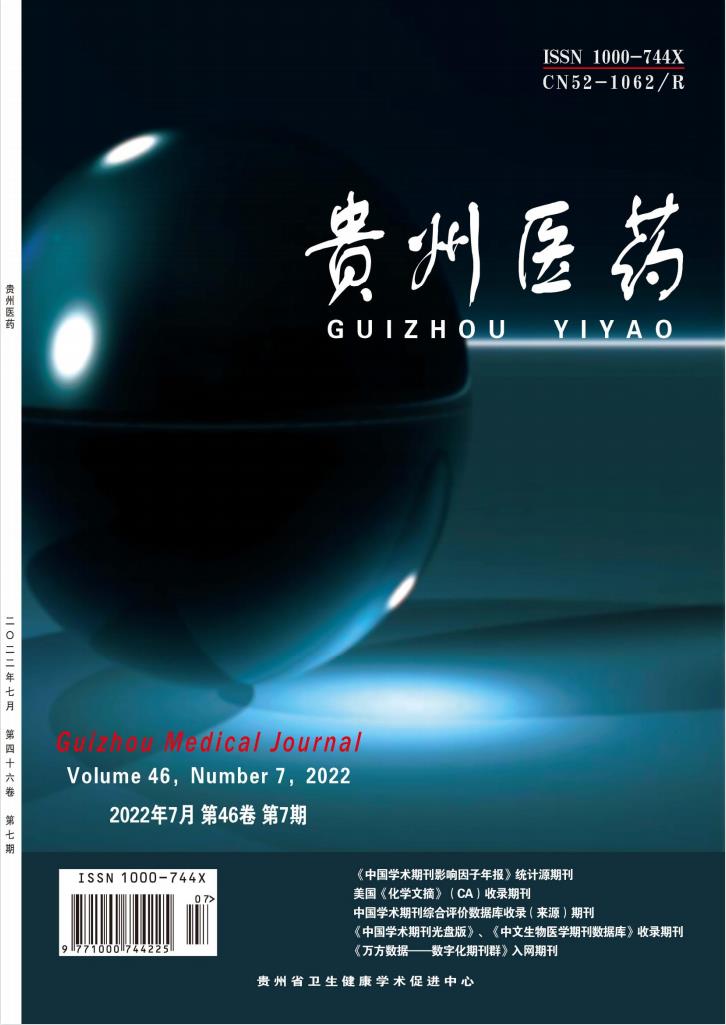 贵州医药杂志封面