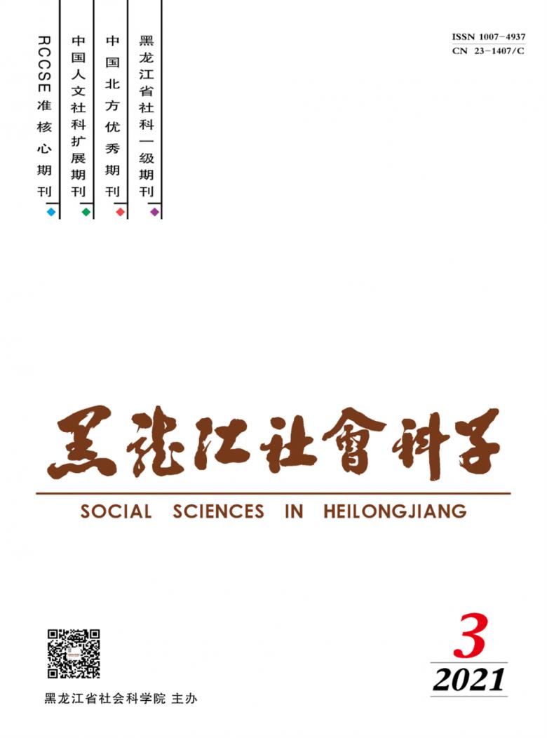 黑龙江社会科学封面